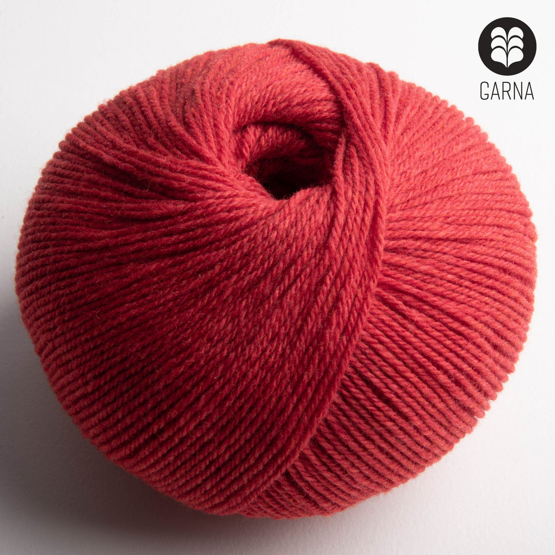 GARNA Nobilis superfeine Lammwolle : 455 Rød