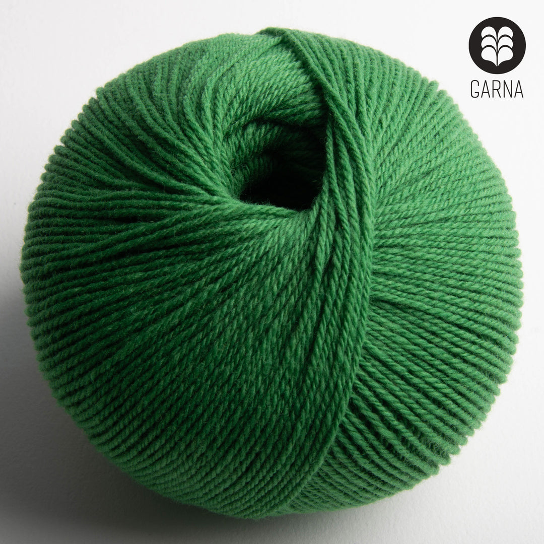 GARNA Nobilis superfeine Lammwolle : 535 Grøn