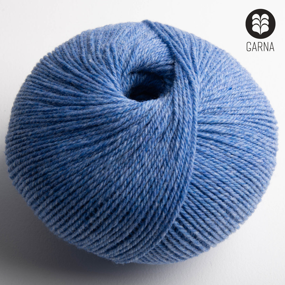 GARNA Nobilis superfeine Lammwolle : 735 Blue jean