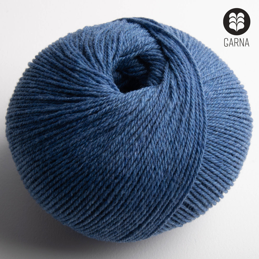 GARNA Nobilis superfeine Lammwolle : 745 Havblå