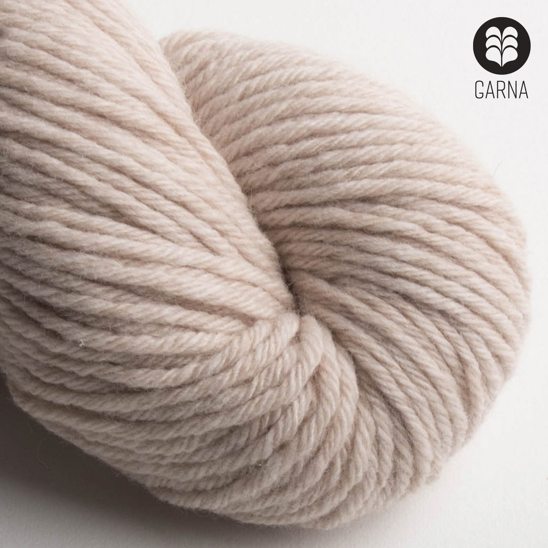 GARNA Nobilis 2 superfeine Lammwolle : Cream hvid