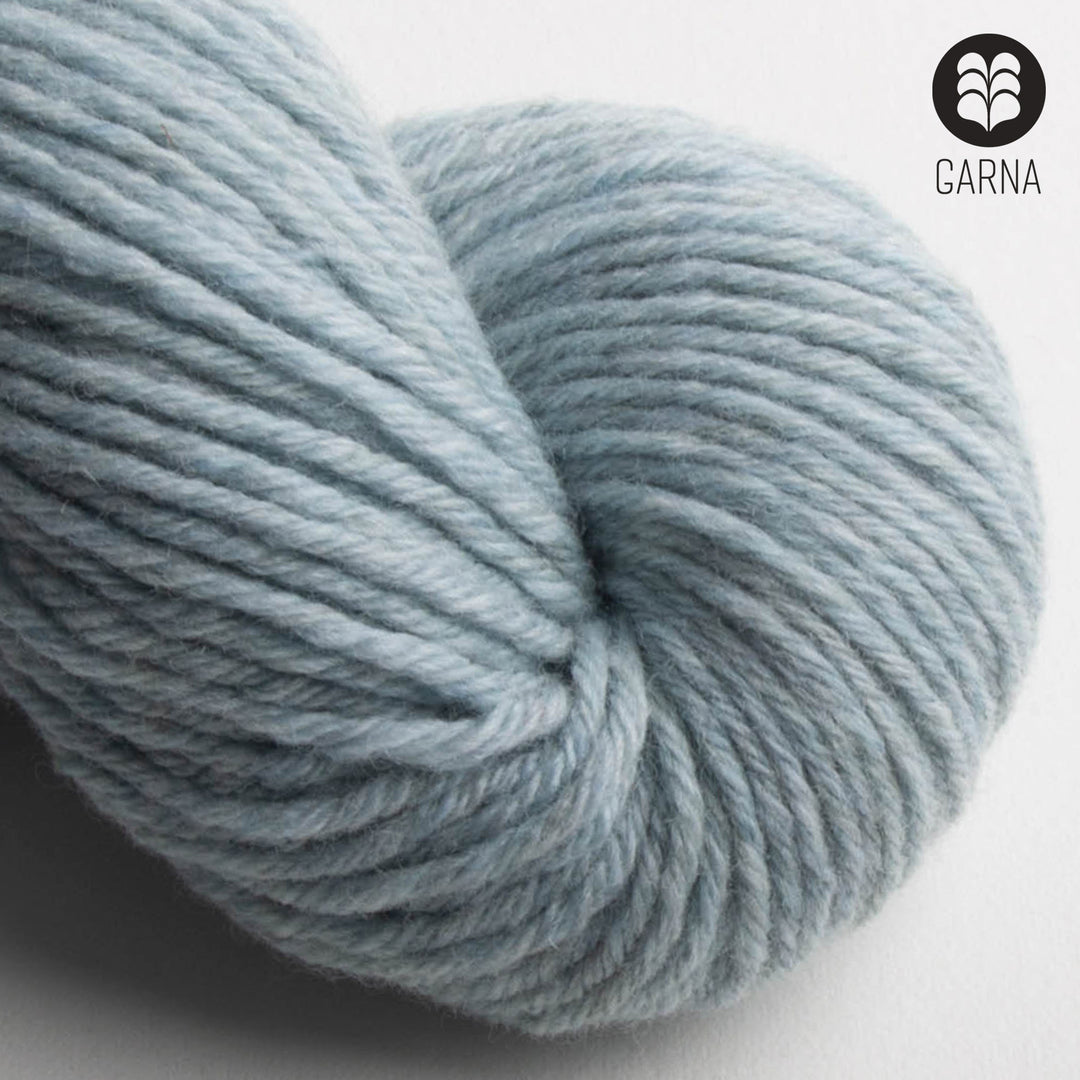 GARNA Nobilis 2 Superfin Lammeuld garn : Sart blå