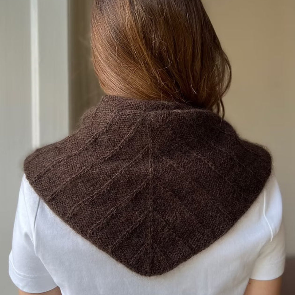 Linea Scarf Triangular Refined Knitwear Garnset (ohne Anleitung) aus Kaschmir