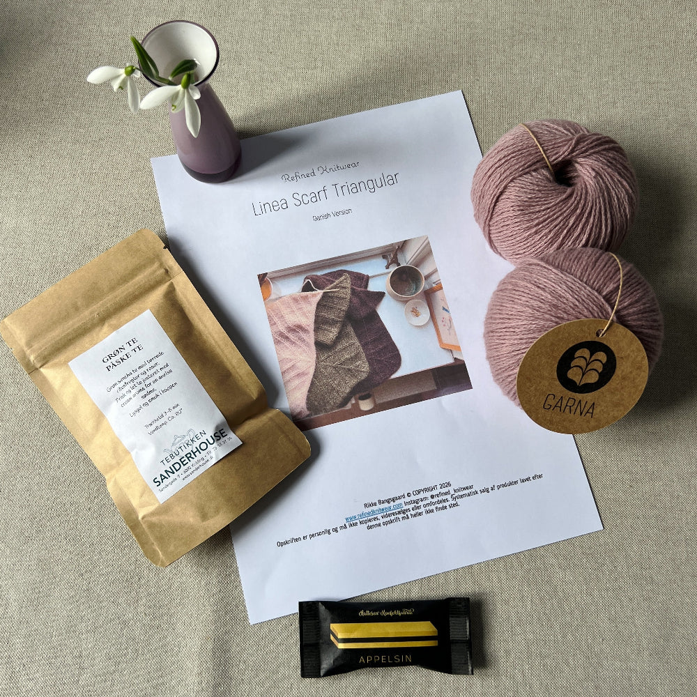 Osterei - Linea Scarf Triangular - Kaschmir