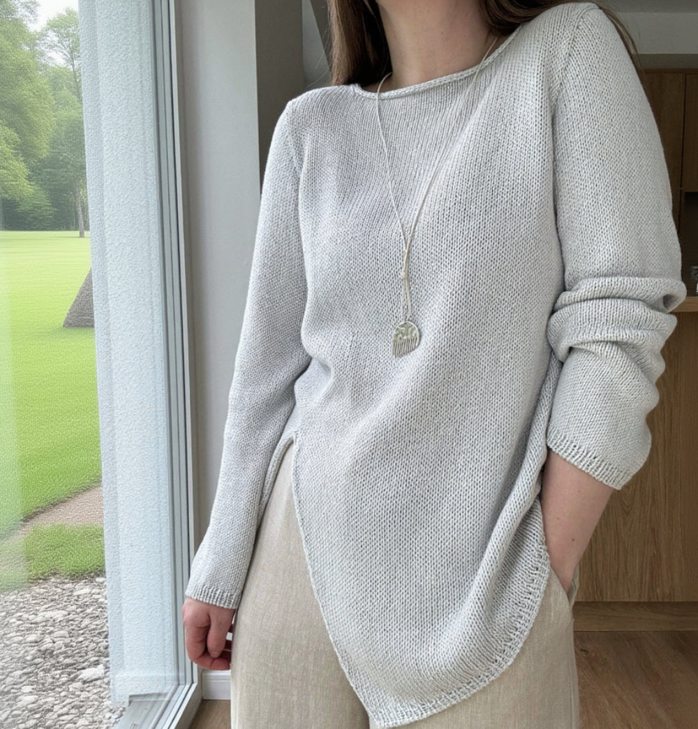 Liv Blouse MORECA KNIT - Garnset (ohne Anleitung)
