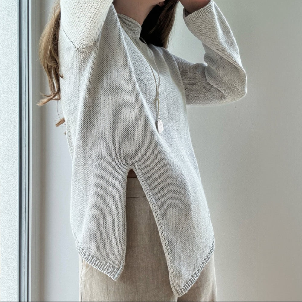 Liv Blouse MORECA KNIT - Garnset (ohne Anleitung)