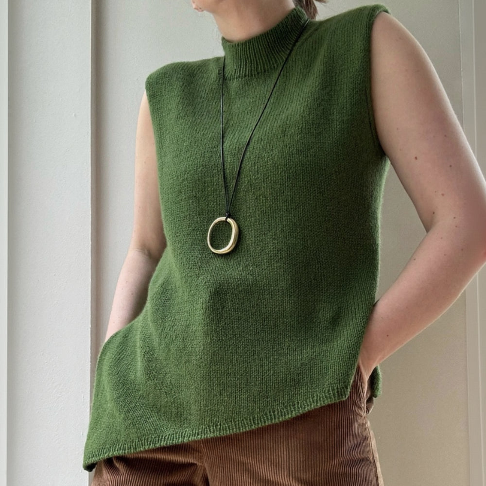 Liv Top MORECA KNIT - Garnset (ohne Anleitung) Kaschmir