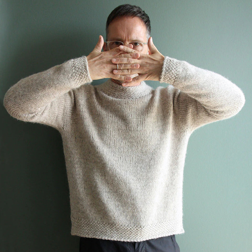 Loom Sweater RUTHEMANN – Garnset (ohne Anleitung)