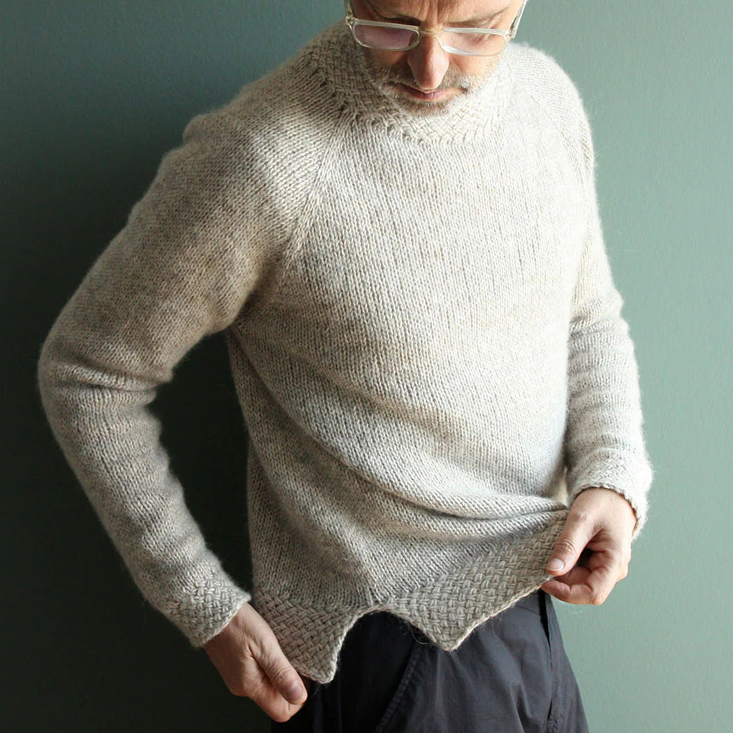 Loom Sweater RUTHEMANN – Garnset (ohne Anleitung)