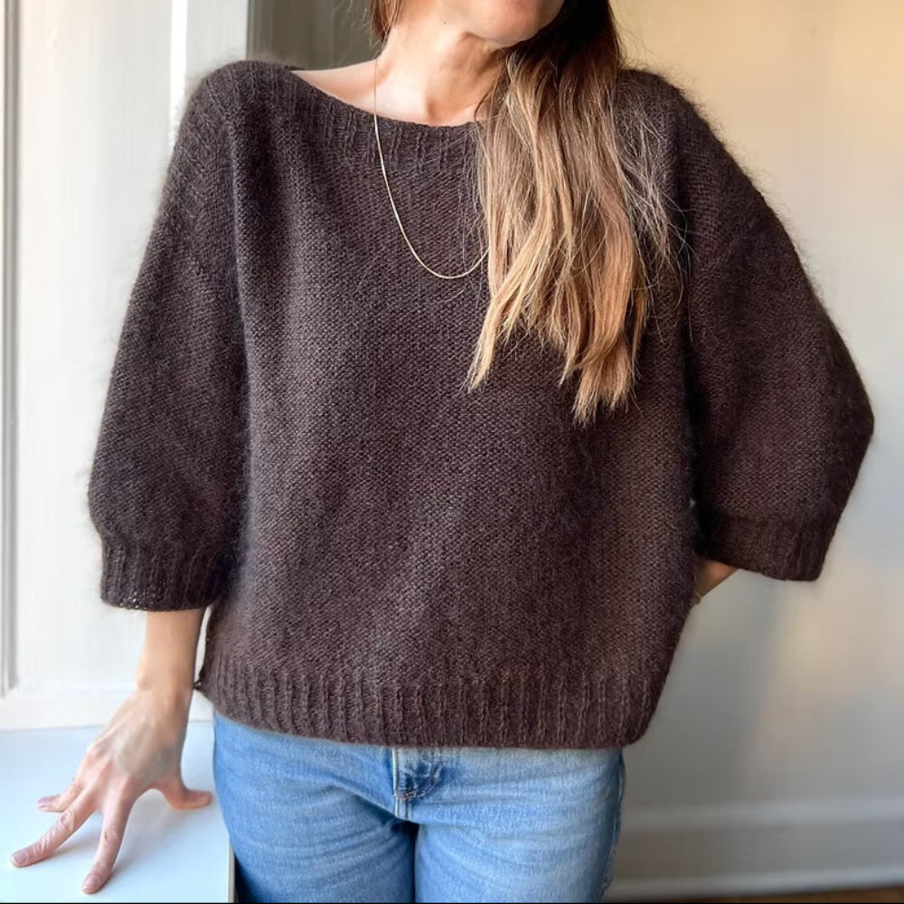 Lucia Blouse Pura Refined Knitwear - Garnset (ohne Anleitung)