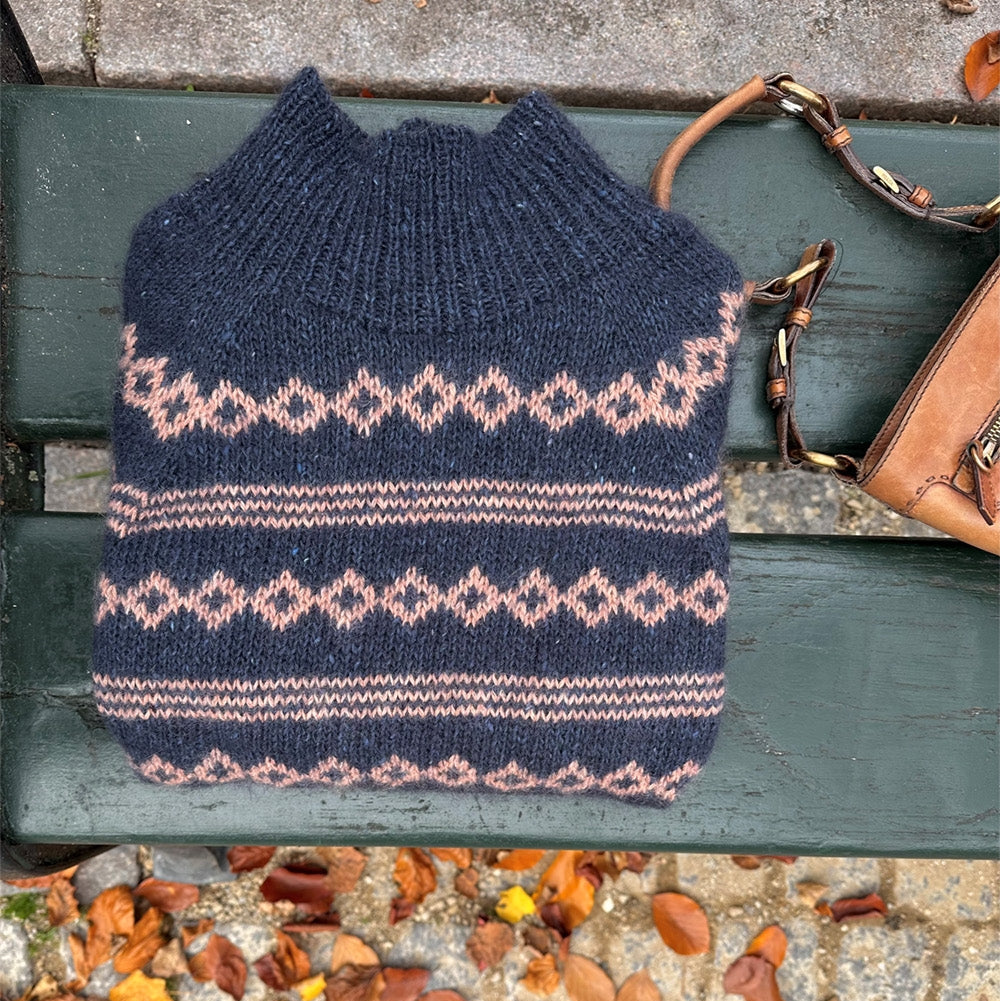 Mikala Sweater le knit - Garnset (ohne Anleitung) Kaschmir