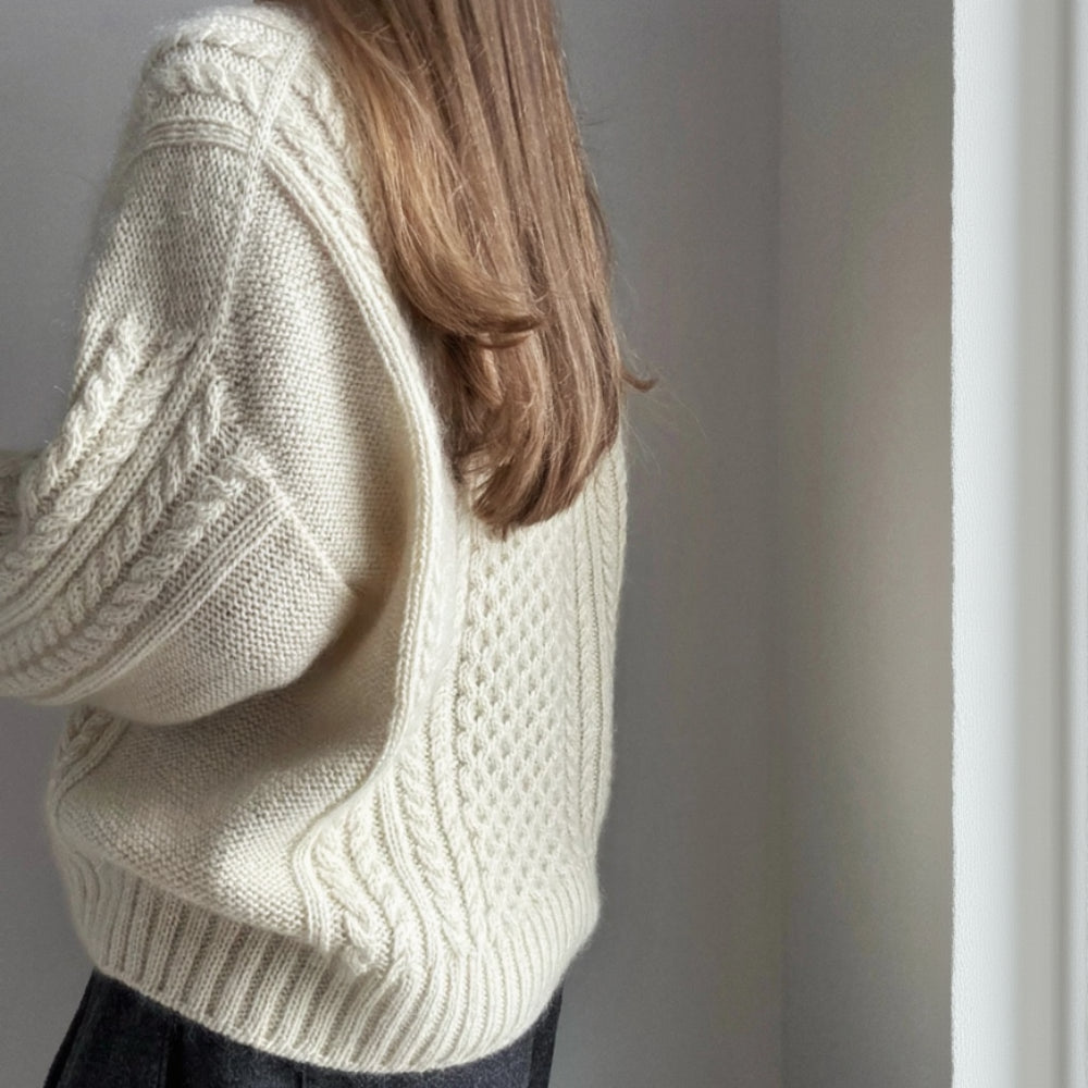 Ninon Sweater MORECA KNIT - Garnset (ohne Anleitung)
