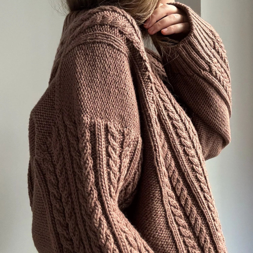 Ninon Sweater MORECA KNIT - Garnset (ohne Anleitung)