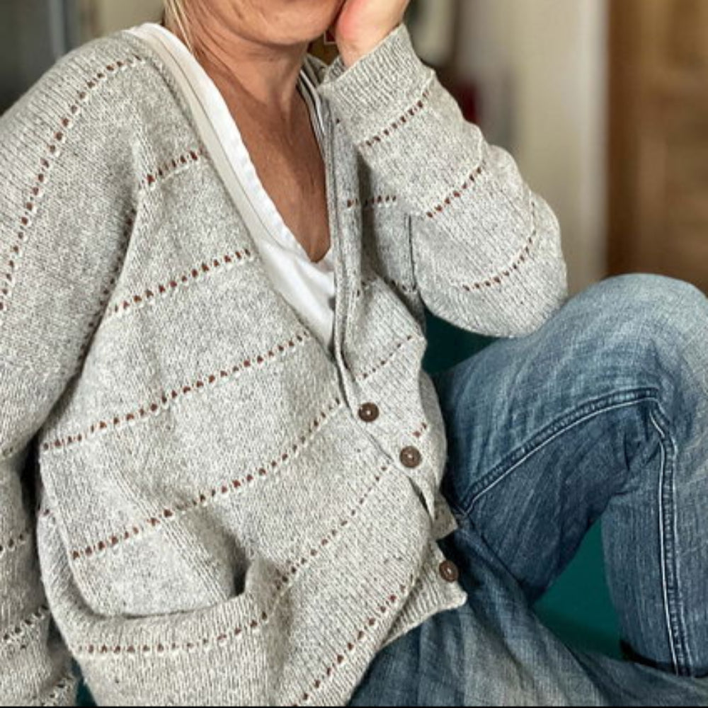 Adventskalender – Strickset mit 4 Geschenken (Nonno Cardigan)
