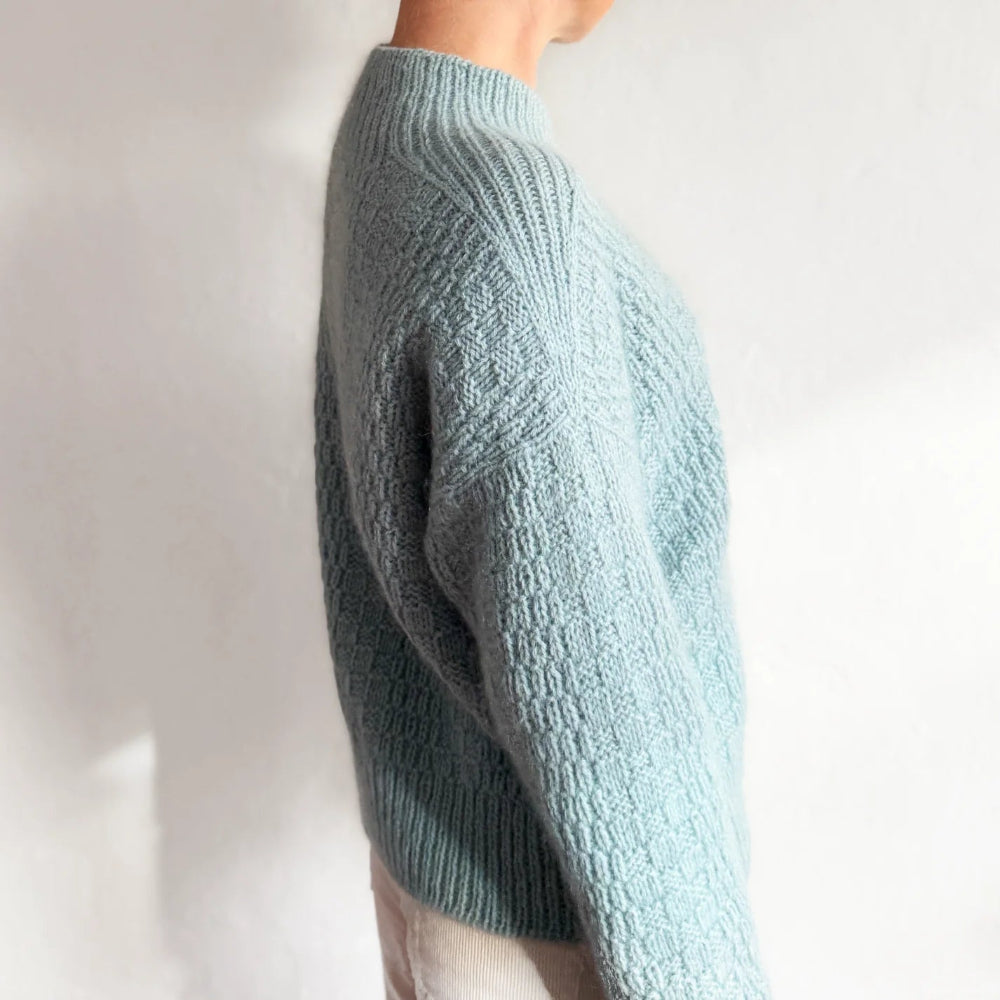Notebook Mono Sweater Odd Row - Garnset (ohne Anleitung)