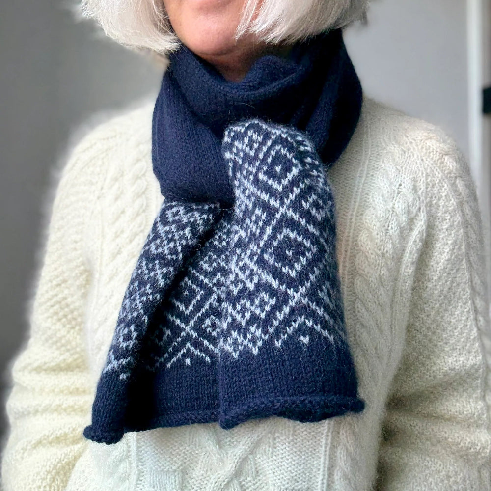 Northern Scarf Lenes Knitwear - Garnset (ohne Anleitung)