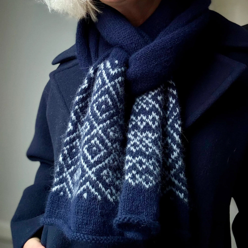 Northern Scarf Lenes Knitwear - Garnset (ohne Anleitung)
