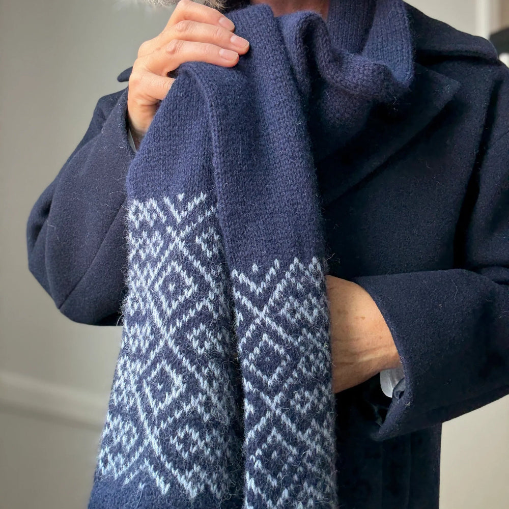 Northern Scarf Lenes Knitwear - Garnset (ohne Anleitung)