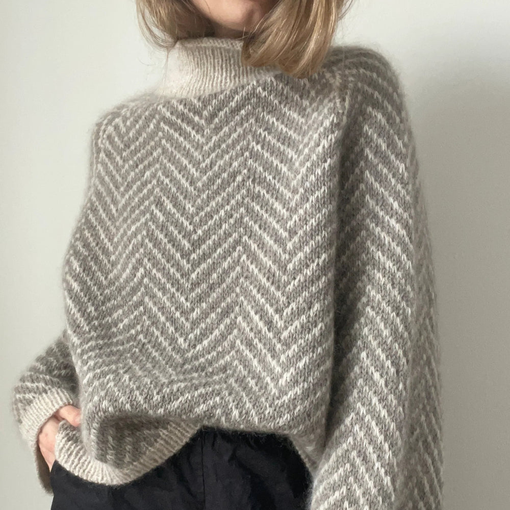 Obba Sweater AEGYOKNIT - Garnset (ohne Anleitung)