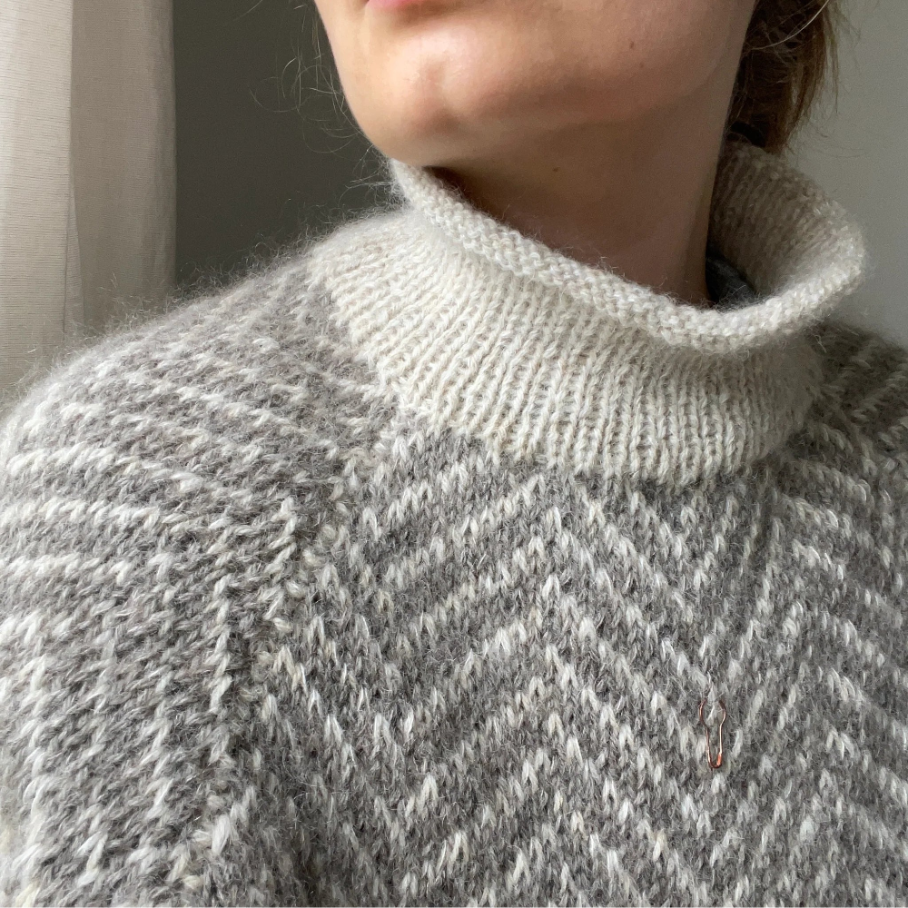 Obba Sweater AEGYOKNIT - Garnset (ohne Anleitung)