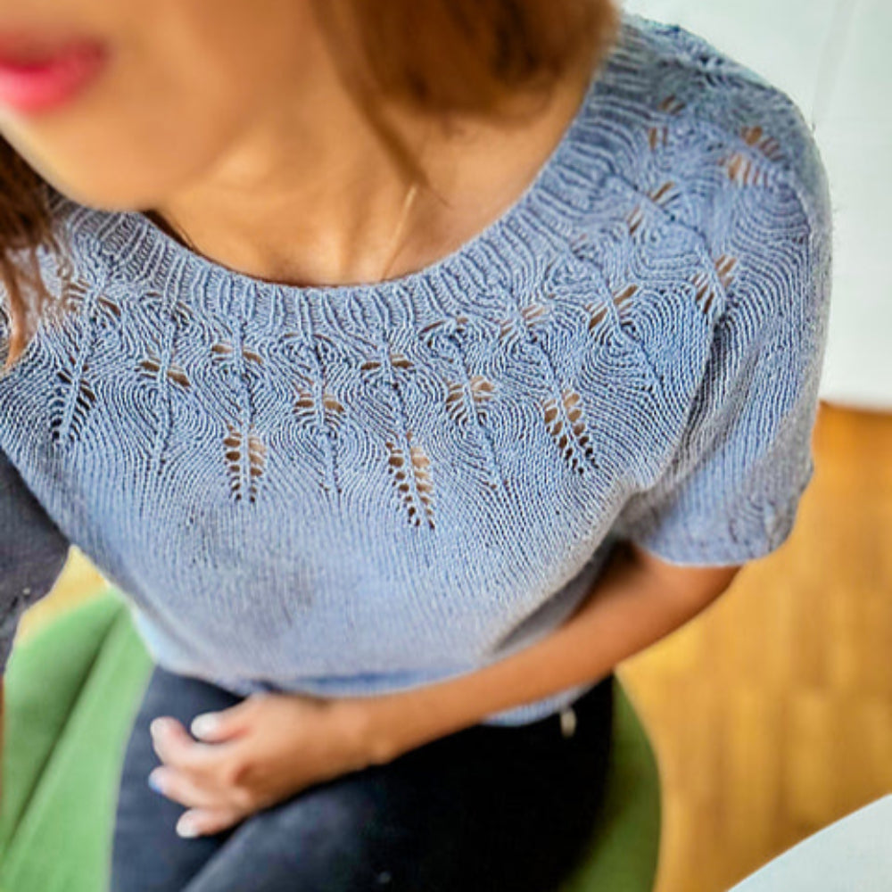 Pavo Blouse Atelier Ajour – Strickpaket