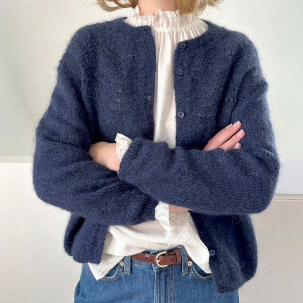 Peacock Cardigan Fine le knit – Garnset (ohne Anleitung)