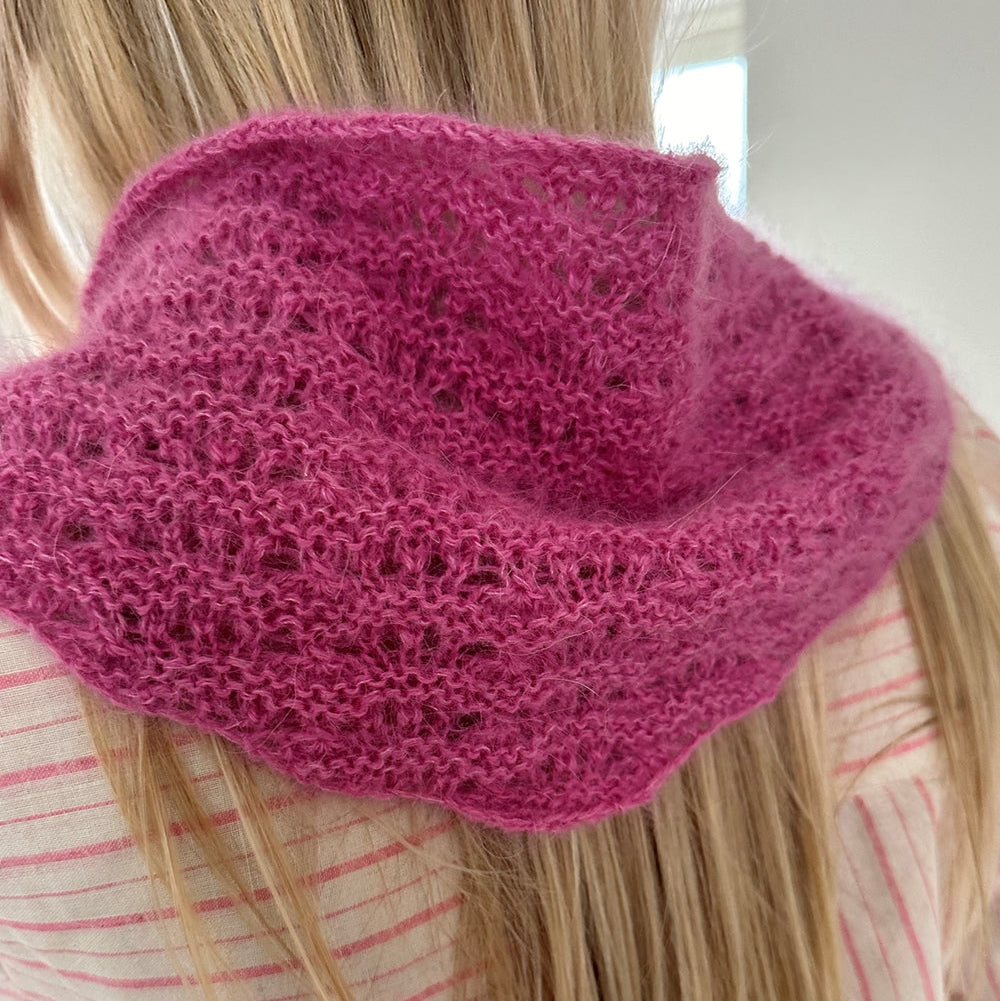 Peacock Scarf le knit  - Garnset (ohne Anleitung) Kaschmir