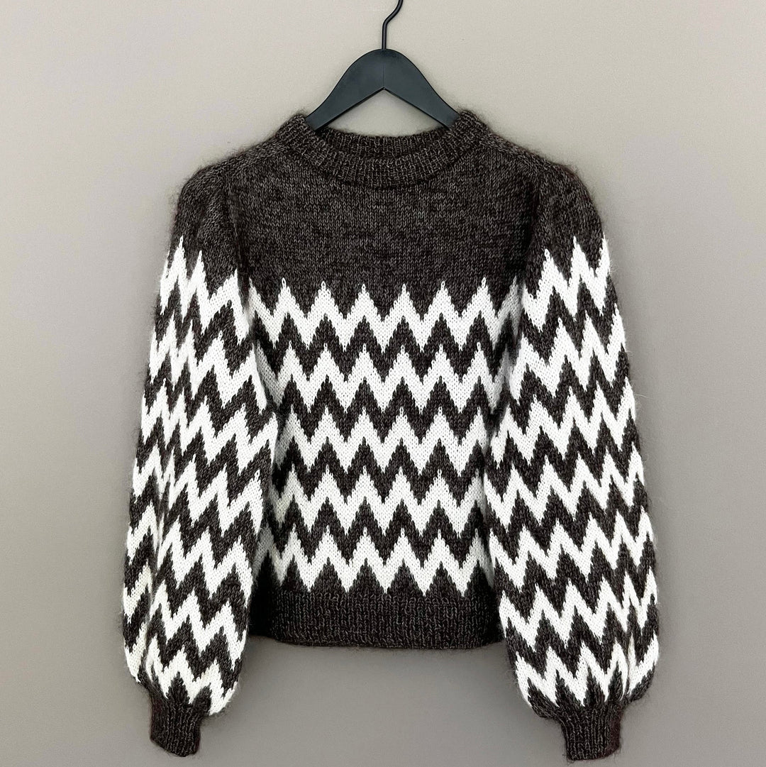 PUFFY ZIGZAG norgardknit  - Garnpaket (ohne Anleitung) Mohair