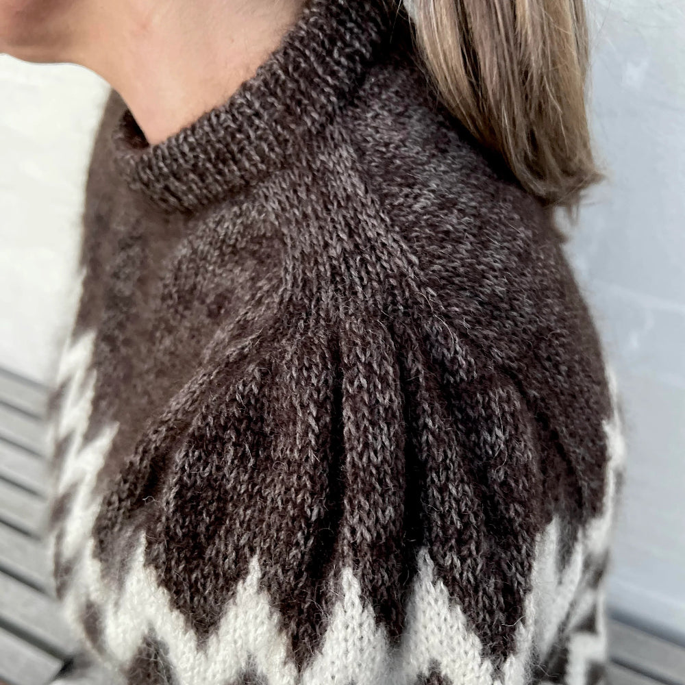 PUFFY ZIGZAG norgardknit  - Garnpaket (ohne Anleitung) Mohair