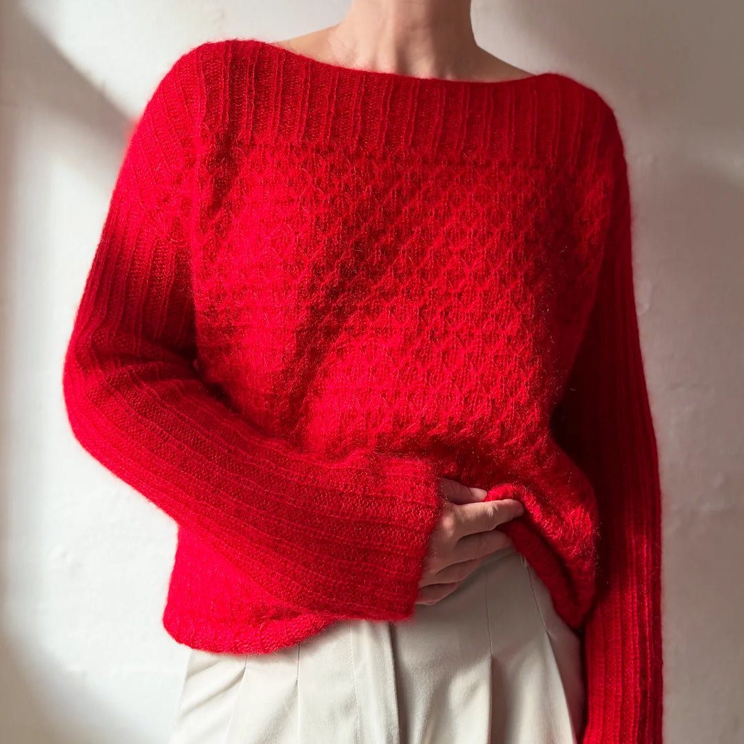 Adventskalender – Strickset mit 4 Geschenken (Quill Blouse Odd Row)