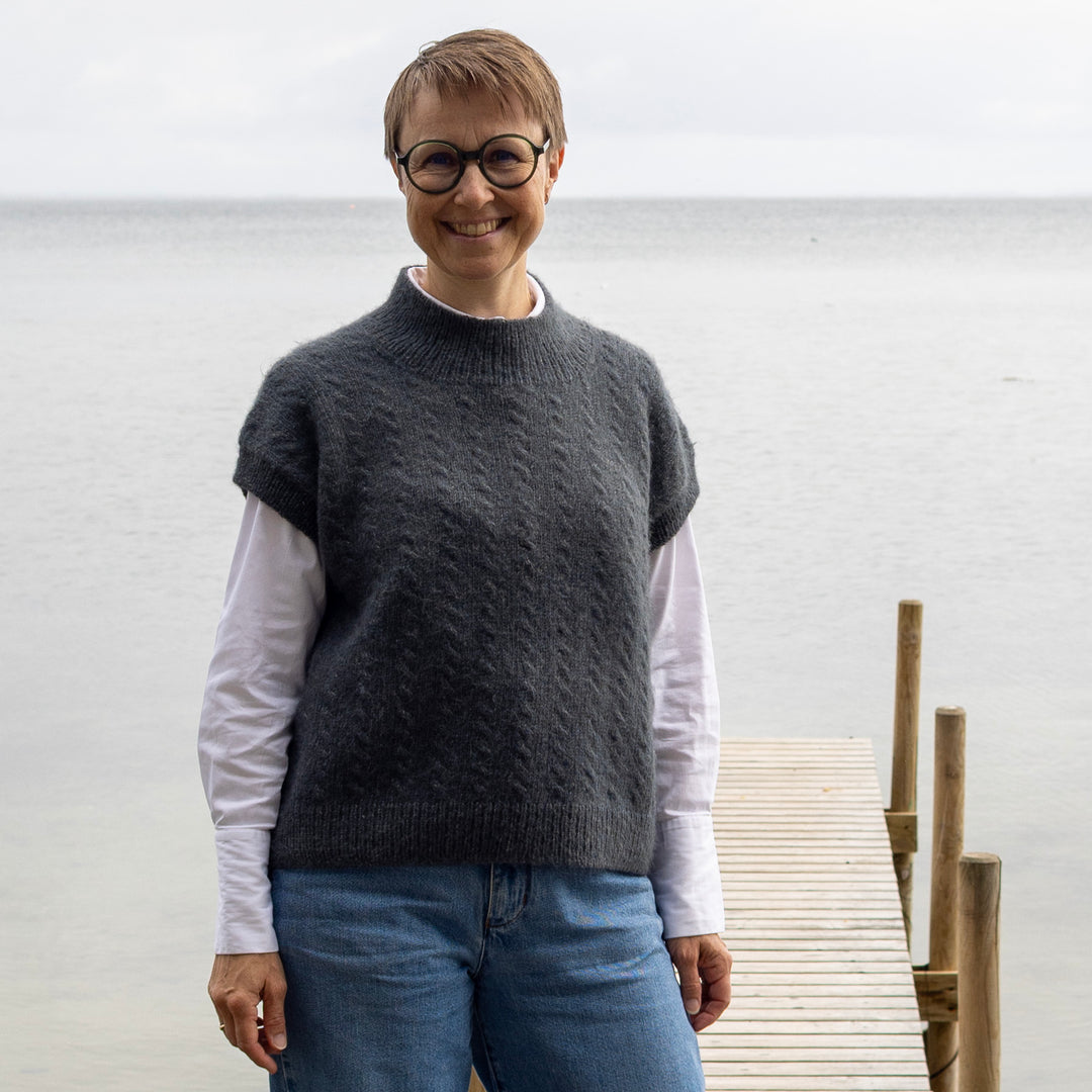 Adventskalender – Strickset mit 4 Geschenken (Ripple Vest Lenes Knitwear)