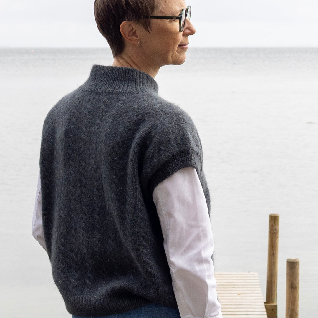 Adventskalender – Strickset mit 4 Geschenken (Ripple Vest Lenes Knitwear)