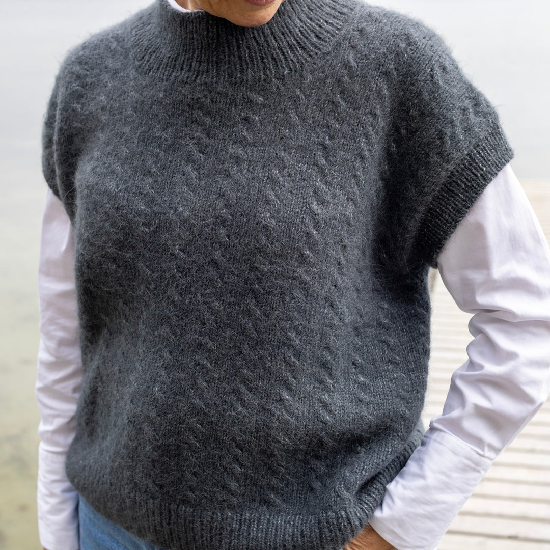 Adventskalender – Strickset mit 4 Geschenken (Ripple Vest Lenes Knitwear)