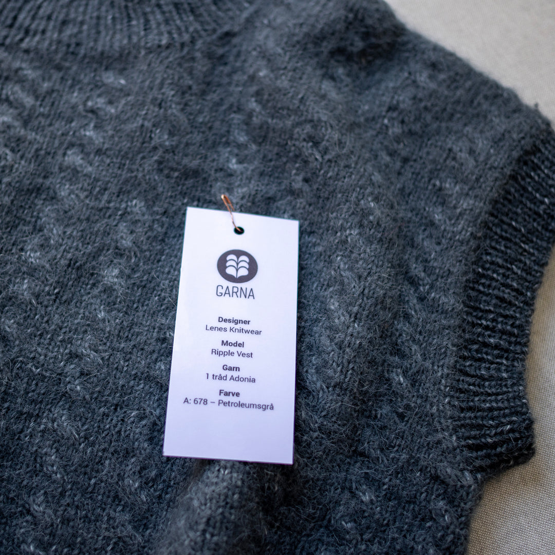 Adventskalender – Strickset mit 4 Geschenken (Ripple Vest Lenes Knitwear)