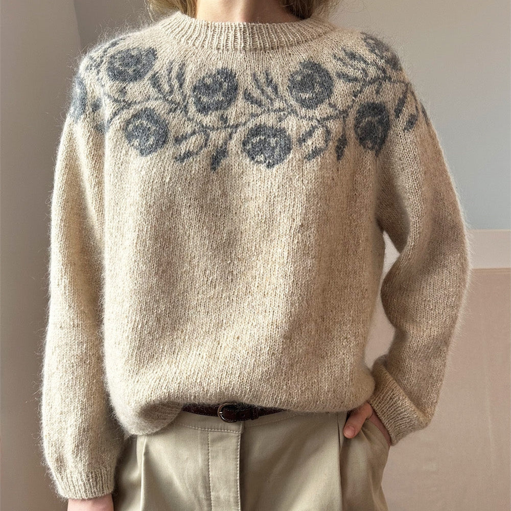 Rosie Yoke Blouse le knit - Garnset (ohne Anleitung)
