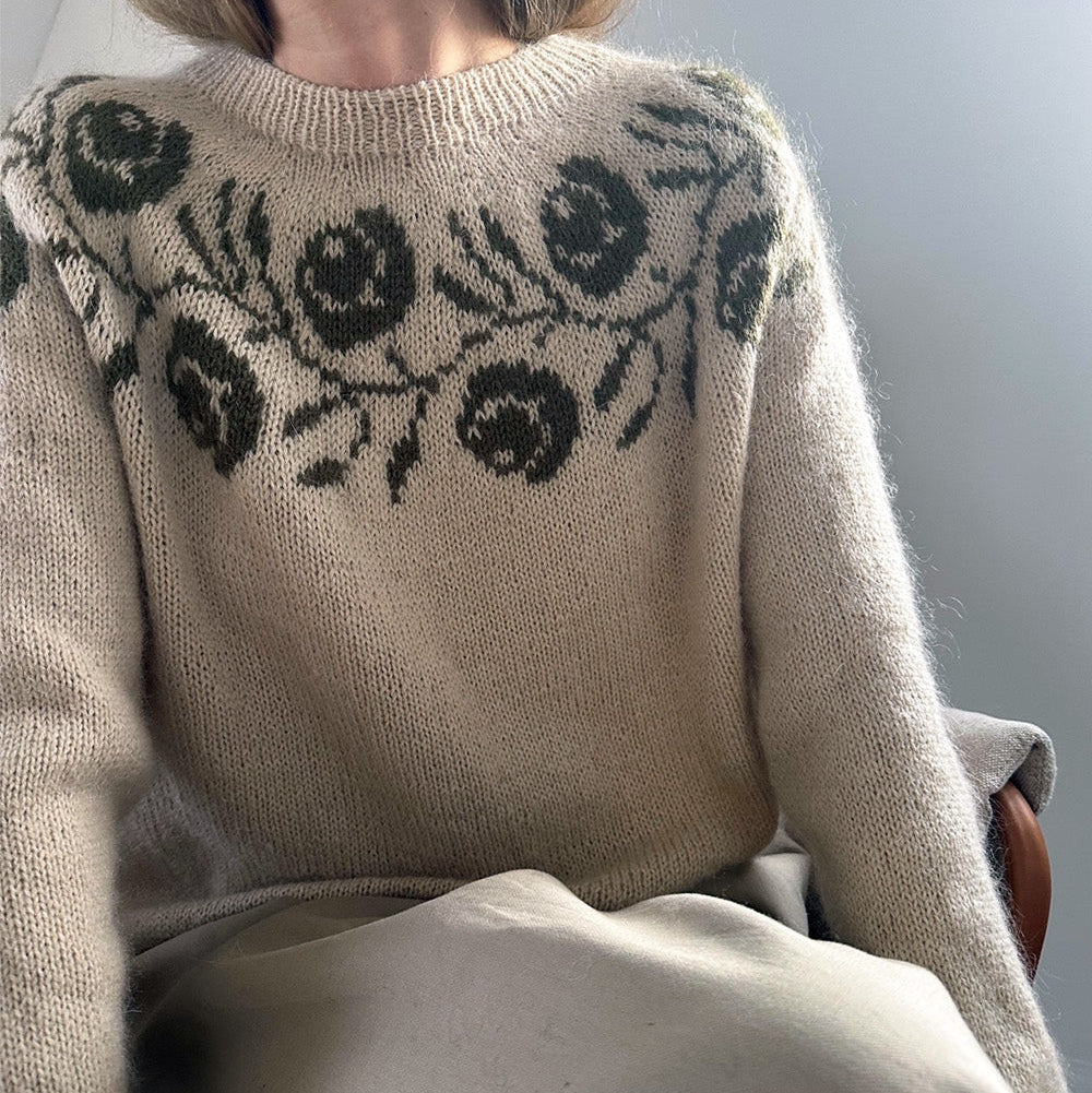 Rosie Yoke Blouse le knit - Garnset (ohne Anleitung)