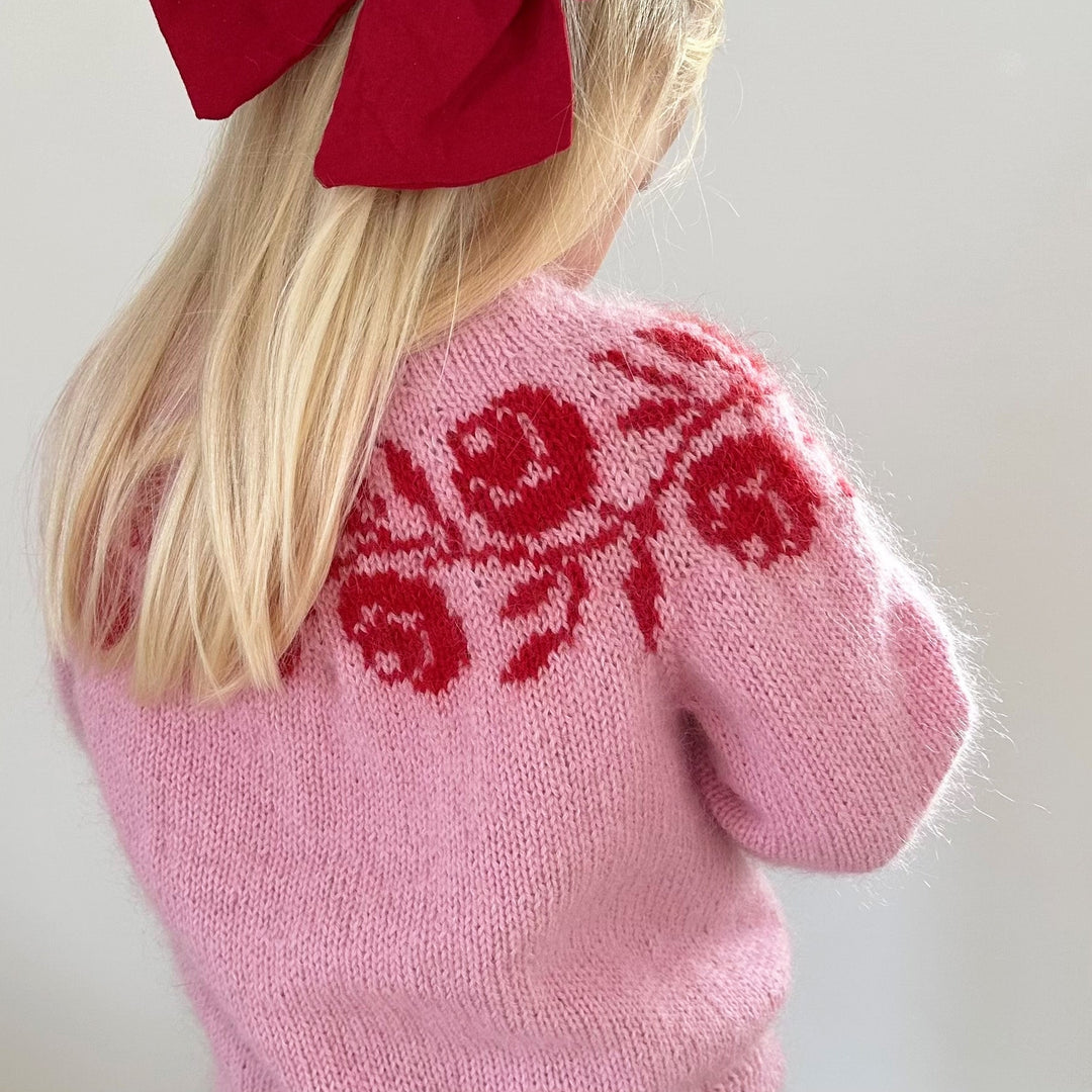 Rosie Yoke Sweater Junior von le knit - Garnset (ohne Anleitung)