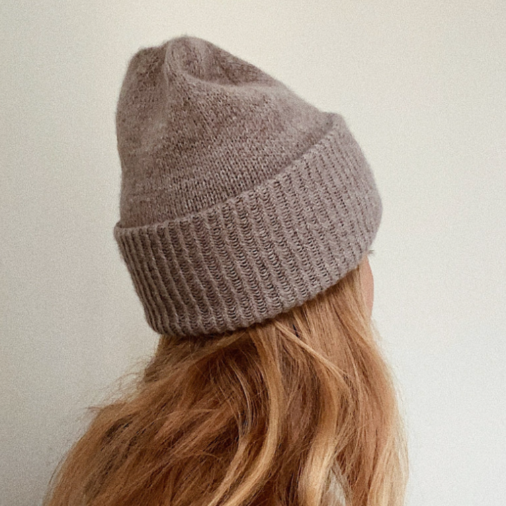 Beanie no. 3 My Favourite Things Knitwear  – Strickset Seidenmohair