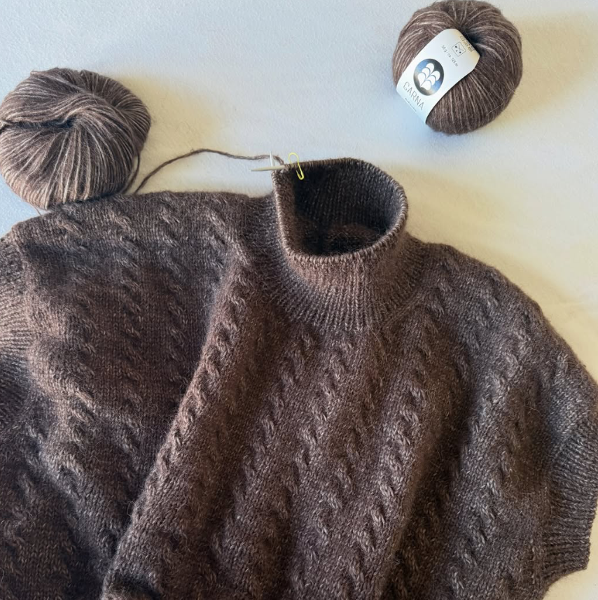 Adventskalender – Strickset mit 4 Geschenken (Ripple Vest Lenes Knitwear)