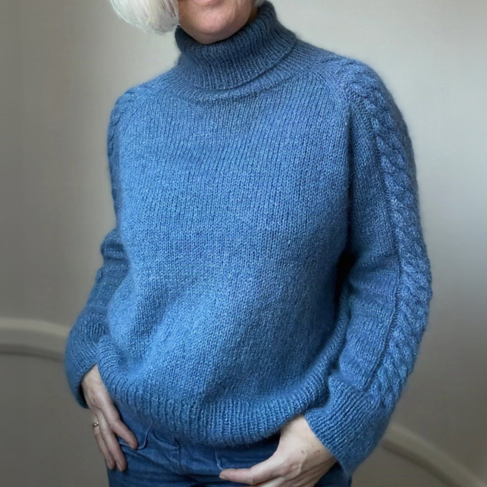 Simply Cable Sweater Lenes Knitwear – Garnset (ohne Anleitung)