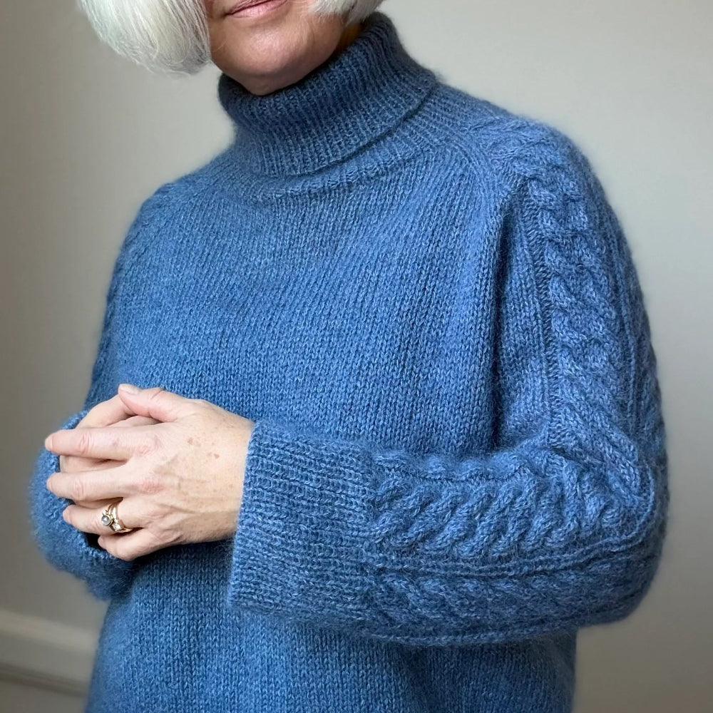 Simply Cable Sweater Lenes Knitwear – Garnset (ohne Anleitung)