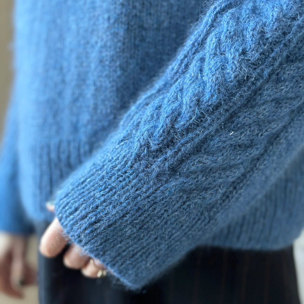 Simply Cable Sweater Lenes Knitwear – Garnset (ohne Anleitung)