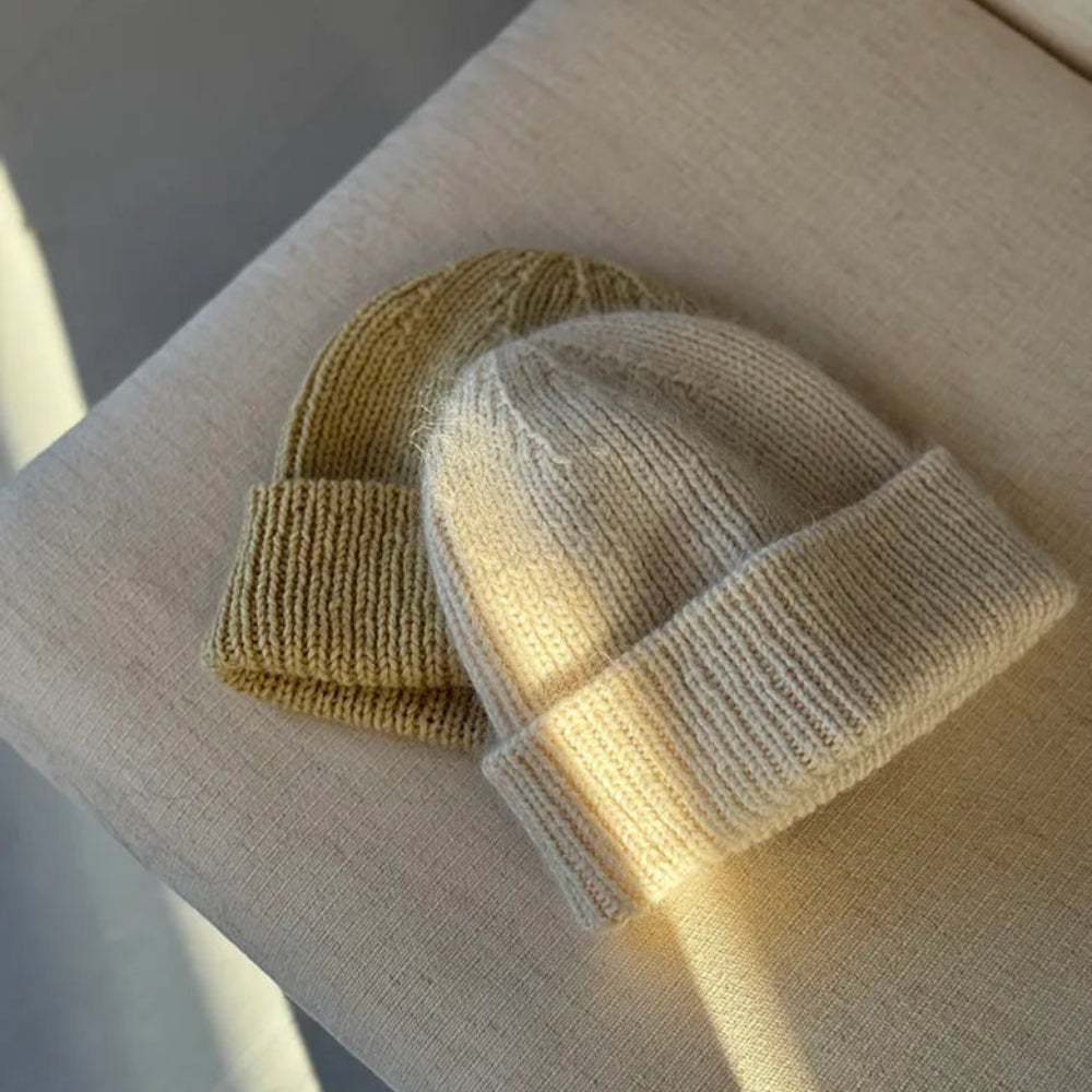 SWIRL_LOOP_BEANIE von OTHER LOOPS - Garnset (ohne Muster) Kaschmir – GARNA