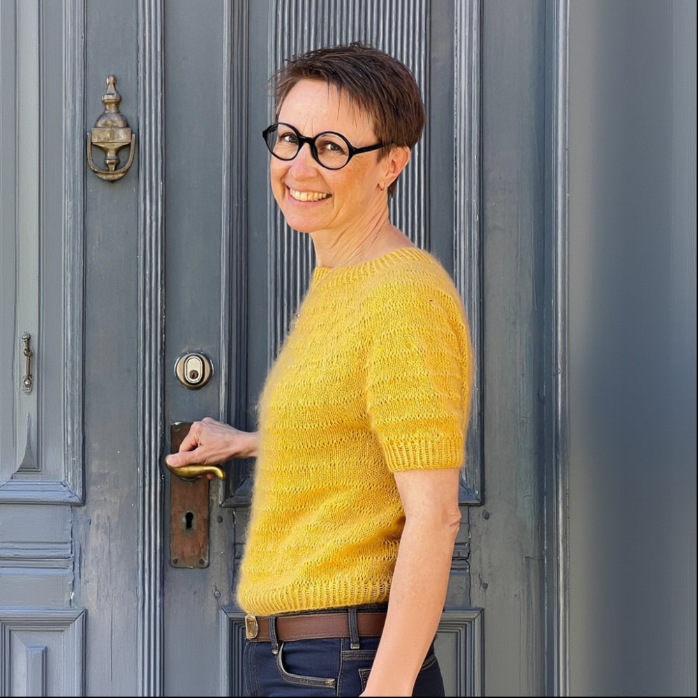 Tide Tee Hanne Rimmen – Garnset (ohne Anleitung) Kaschmir