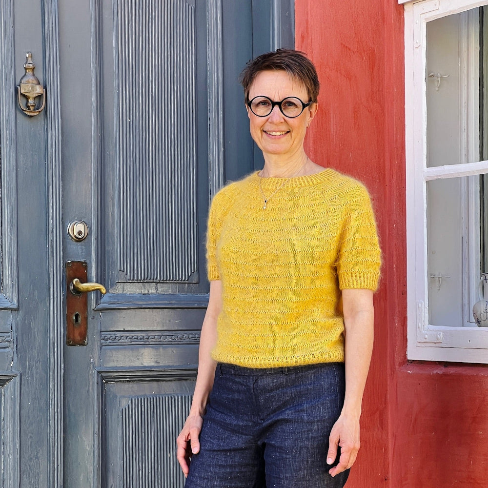 Tide Tee Hanne Rimmen – Garnset (ohne Anleitung) Kaschmir