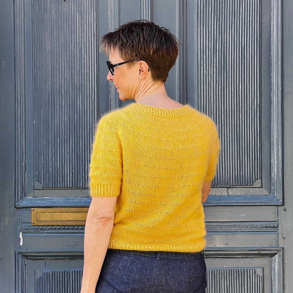 Tide Tee Hanne Rimmen – Garnset (ohne Anleitung) Kaschmir