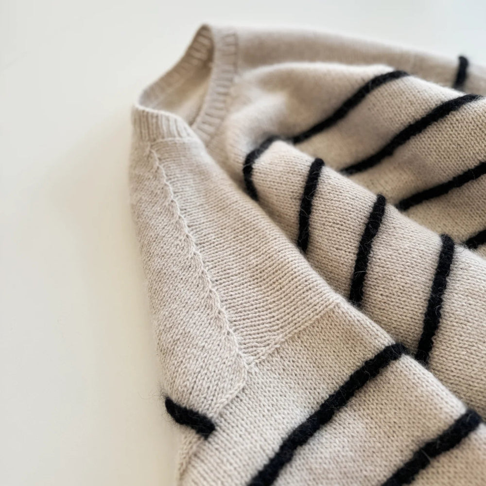 Tuck Sweater Odd Row – Garnset (ohne Anleitung)