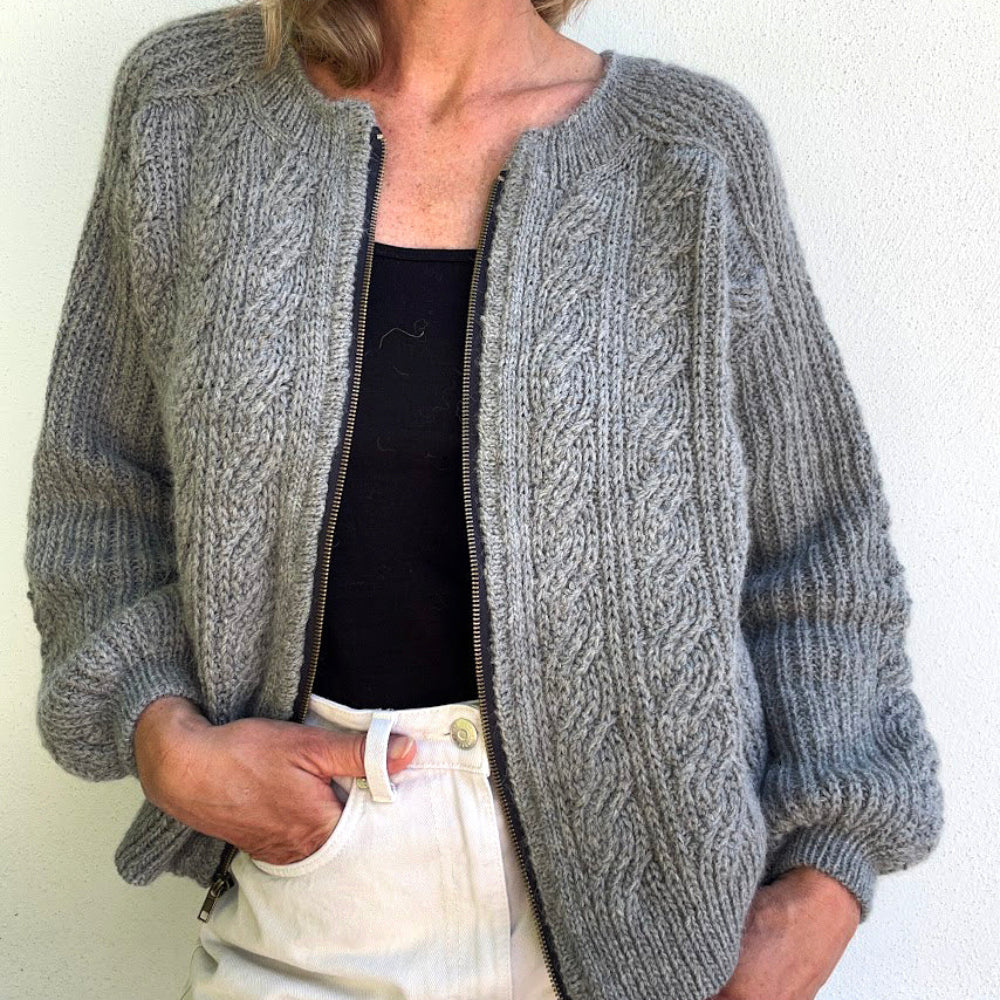 VesterbyCrea.No.52 Cardigan - Garnset (ohne Anleitung)