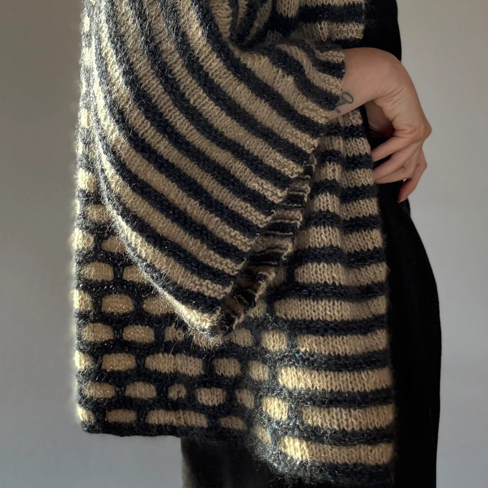 Virginia Jakke AEGYOKNIT - Garnset (ohne Anleitung)