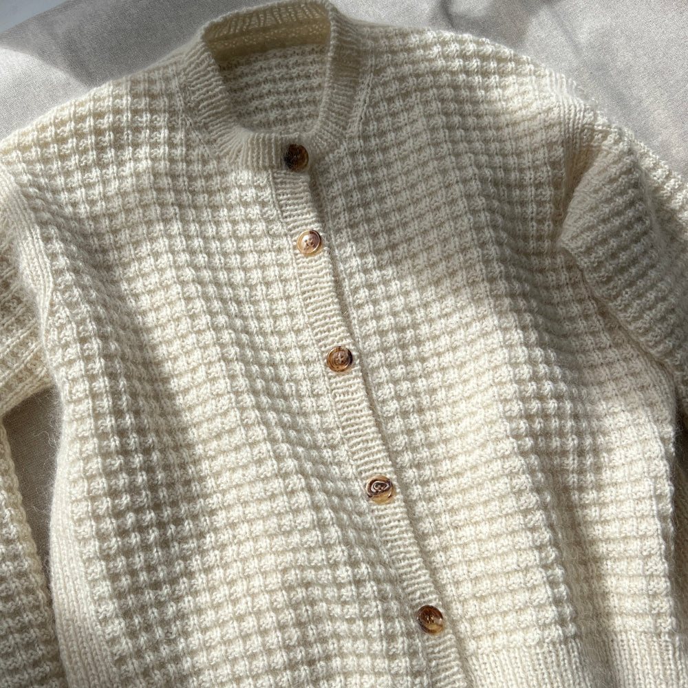 WAFFLE_LOOP_CARDIGAN von OTHER LOOPS - Garnset (ohne Muster)